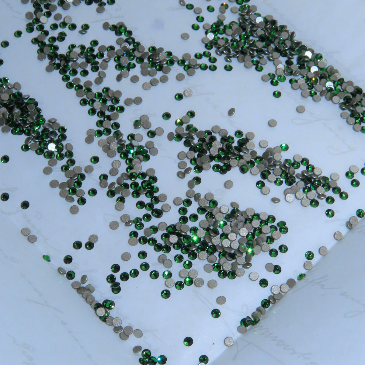 Swarovski® Dental-Strasssteine 2058 rund - Fern Green