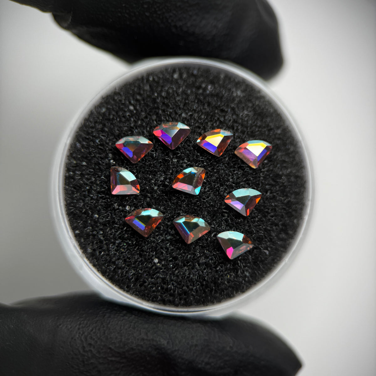 Pack 10 gemas dentales Connector SWAROVSKI® - Crystal AB