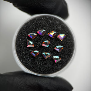 10er-Packung Verbinder SWAROVSKI® Zahnsteine ​​- Crystal AB