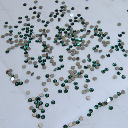 Gemas dentales SWAROVSKI® 2058 redondos - Emerald