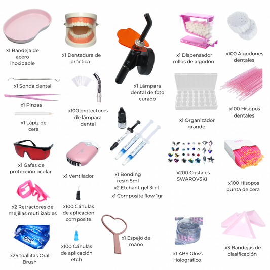 Kit profesional Completo de gemas dentales