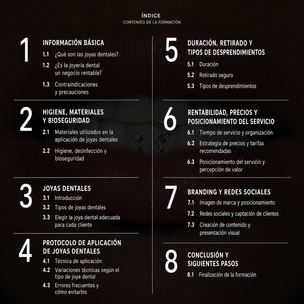 Máster de joyería dental
