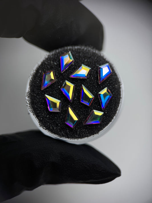 10er-Pack SWAROVSKI® Comets Dental Gems - Crystal AB