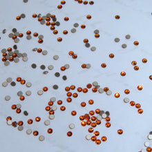 Gemas dentales SWAROVSKI® 2058 redondos - Dark Orange