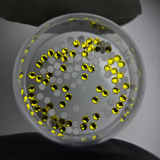 Gemas dentales PRECIOSA® redondos - Citrine