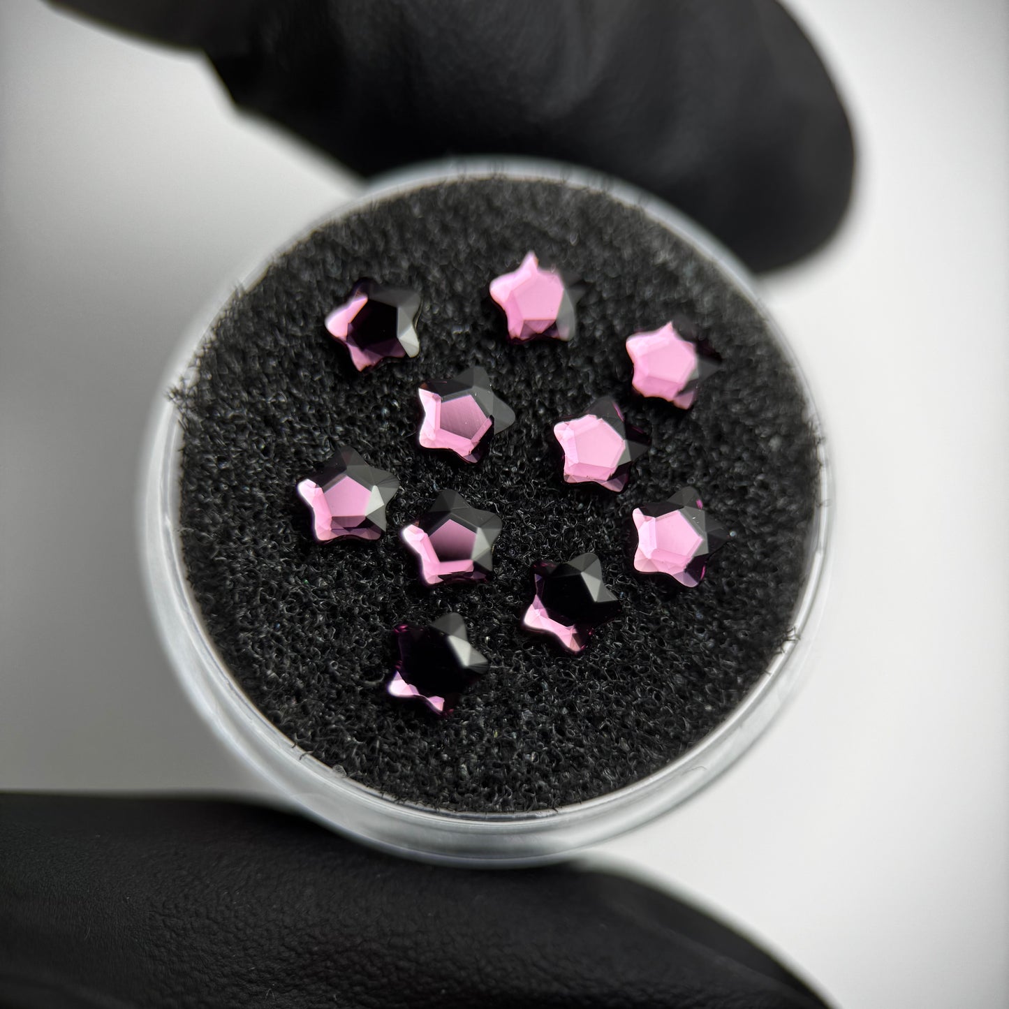 Pack 10 gemas dentales Starflower SWAROVSKI® - Amethyst