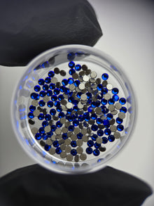 Cristales SWAROVSKI® 2058 redondos - Majestic Blue