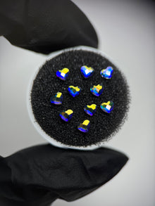 Pack Zahnkristalle Herz SWAROVSKI® - Crystal AB