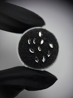 Pack de gemas dentales Navette SWAROVSKI® -  Crystal