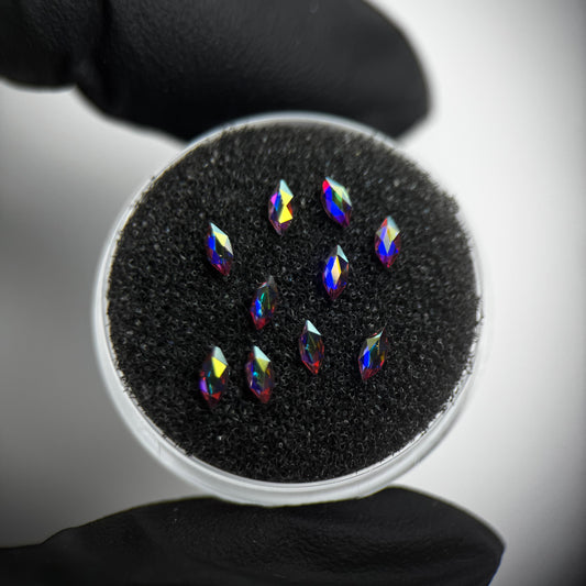 Pack 10 Marquise SWAROVSKI® -  Crystal AB