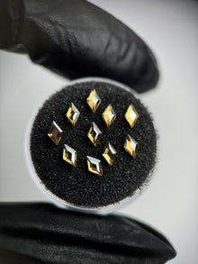 Pack 10 gemas dentales Diamond Shape SWAROVSKI® - Crystal Golden Shadow