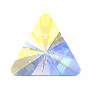 Packung mit 10 SWAROVSKI® Dreiecken - Crystal AB