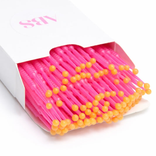 Wax-tipped swabs - 100 count