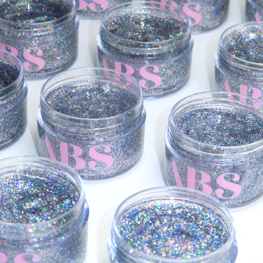 ABS gloss holográfico - Plateado o rosa