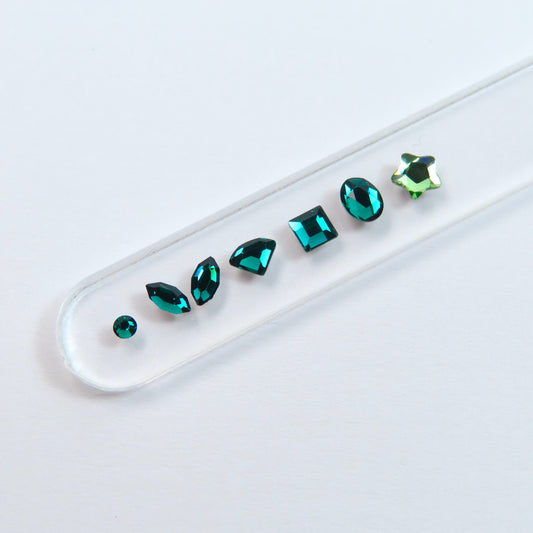 The Essentials SWAROVSKI® - 38 gemas dentales - Verde