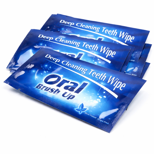 Oral Brush Up Wipes - 25 count