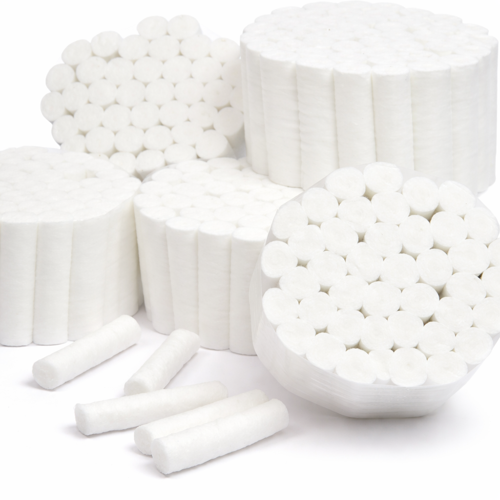 Dental cotton rolls - 300/650 units