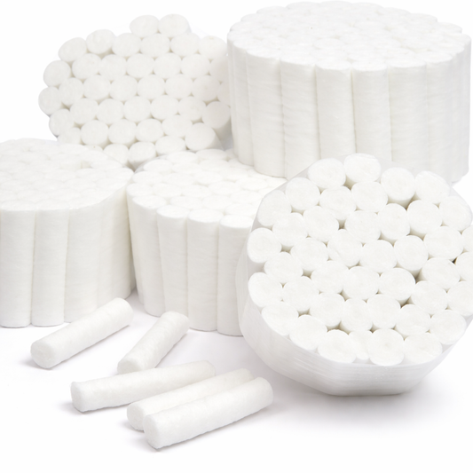 Dental cotton rolls - 300/650 units