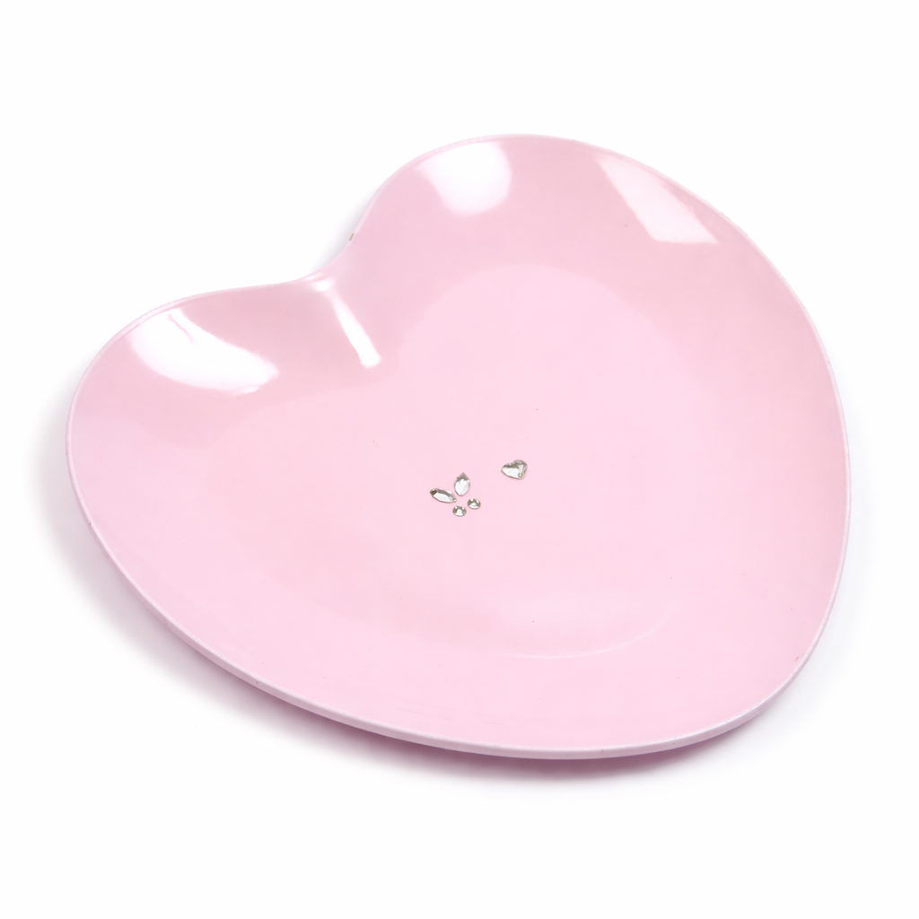 Edelstahltablett - Herz