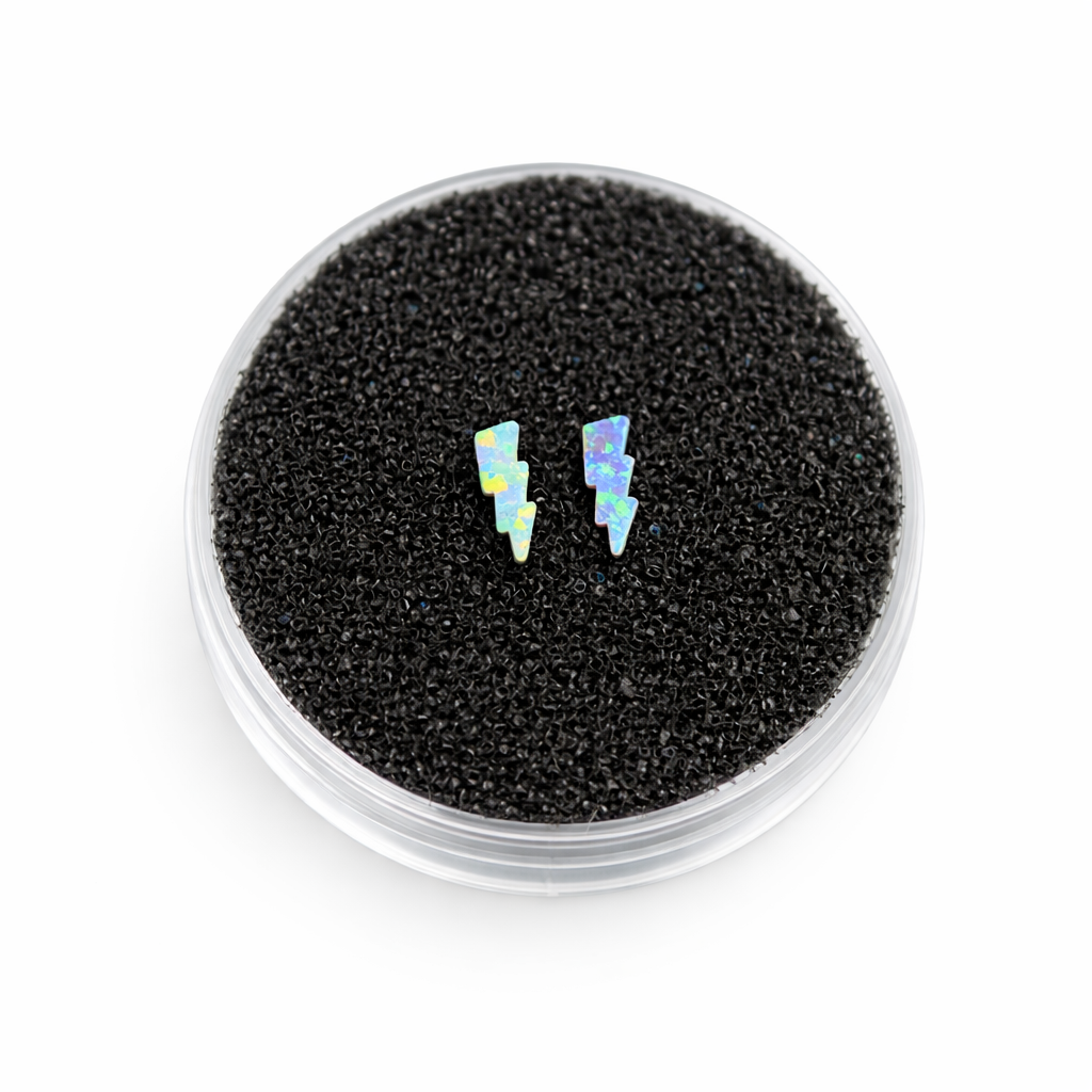 Blitz Opal Zahnschmuck