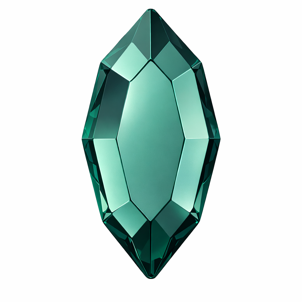 Pack de gemas dentales Navette SWAROVSKI® - Emerald