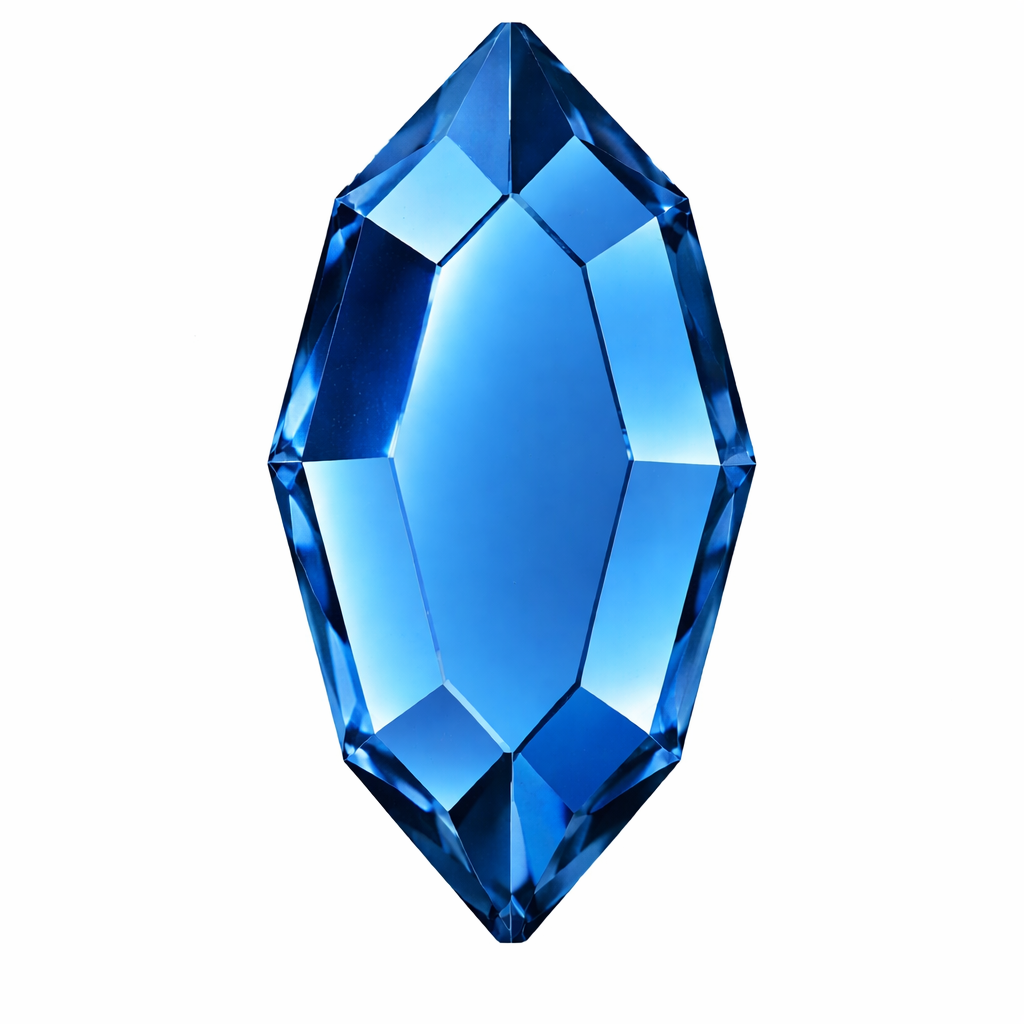 Pack de gemas dentales Navette SWAROVSKI® - Crystal Bermuda Blue