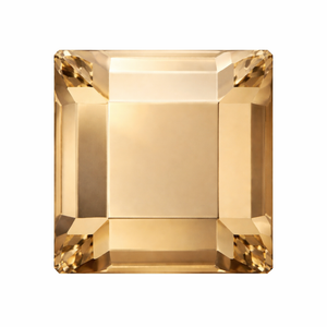 Pack of 10 SWAROVSKI® squares - Crystal Golden Shadow