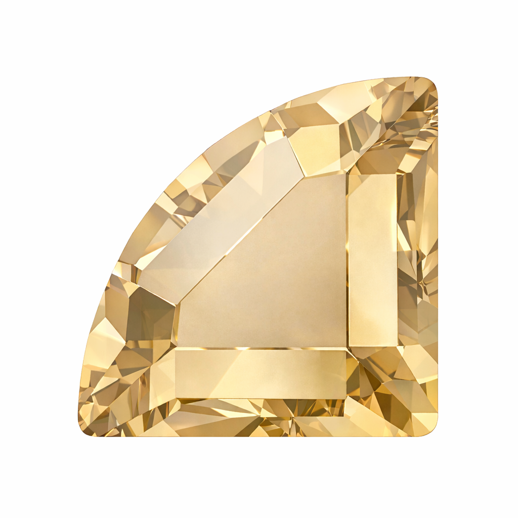 Pack 10 Connector SWAROVSKI® dental gems - Crystal Golden Shadow