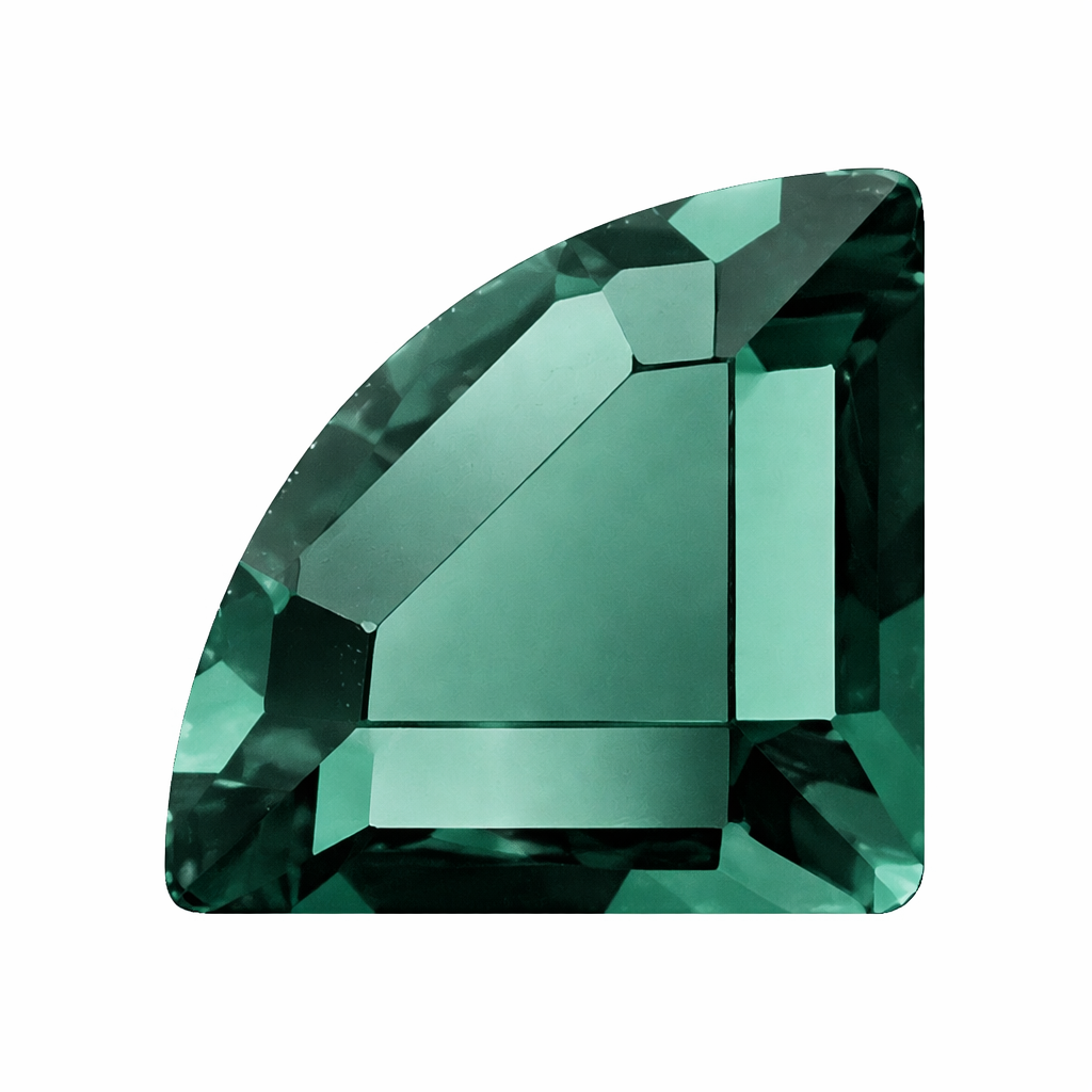 Pack of 10 SWAROVSKI® Connector Dental Gems - Emerald