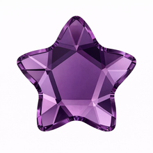 10-pack SWAROVSKI® Star Flower Tooth Gems - Amethyst