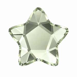 Pack of 10 Starflower SWAROVSKI® dental gems - Peridot