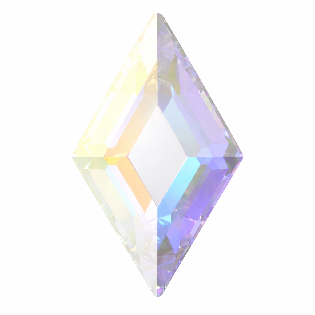 10-pack Diamond Shape SWAROVSKI® Dental Gems - Crystal AB