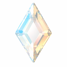 Pack of 10 SWAROVSKI® Diamond Shape tooth gems - Crystal Shimmer
