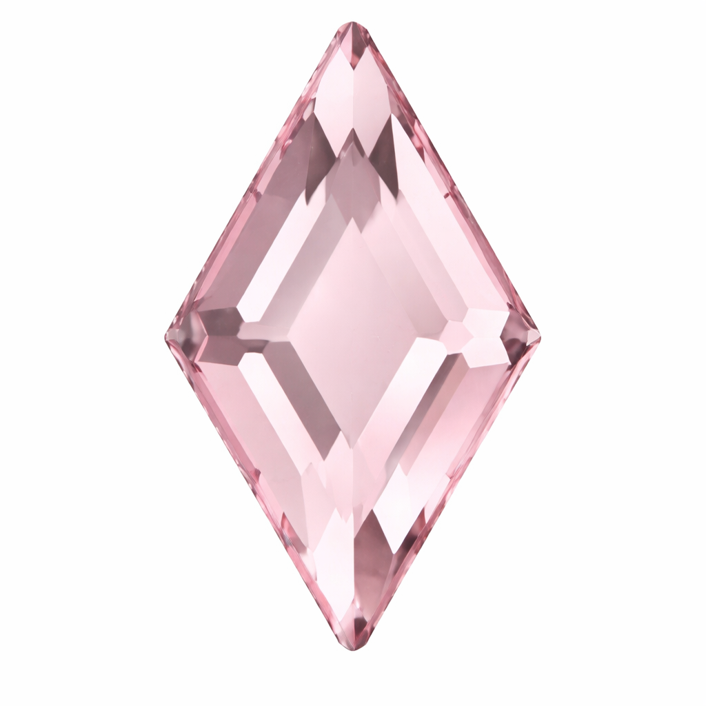 Pack 10 gemas dentales Diamond Shape SWAROVSKI® - Light Pink