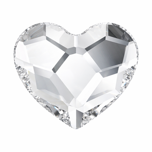 SWAROVSKI® Herz-Zahnschmuck-Set – Kristall