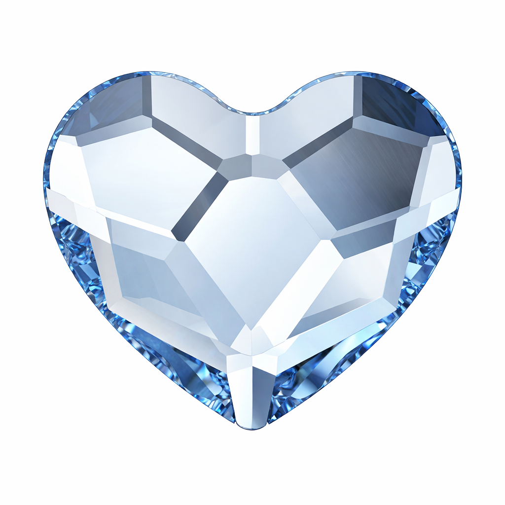 Pack de corazones SWAROVSKI® - Aquamarine