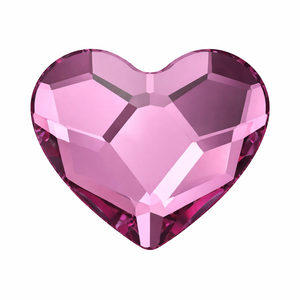 Pack de gemas dentales Corazón SWAROVSKI® - Fuchsia