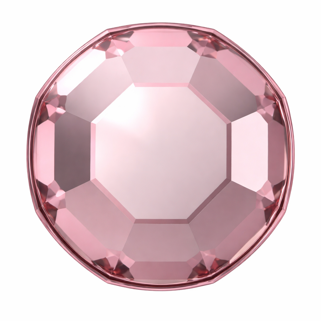 Cristales SWAROVSKI® 2000 redondos - Light Rose - SS3