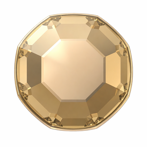 Cristales SWAROVSKI® 2000 redondos - Crystal Golden Shadow - SS3