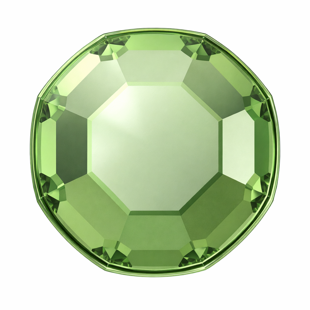 SWAROVSKI® 2000 round crystals - Peridot - SS3