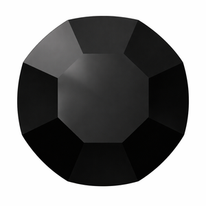 SWAROVSKI® 2000 runde Kristalle - Jet - SS3