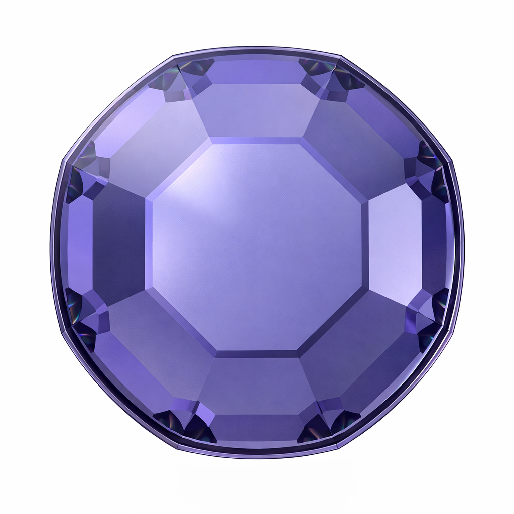 Cristales SWAROVSKI® 2000 redondos - Tanzanite - SS3
