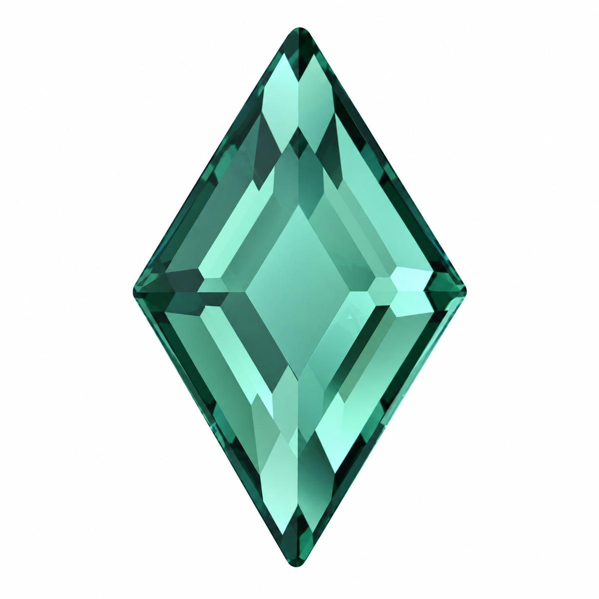 Pack 10 gemas dentales Diamond Shape SWAROVSKI® - Emerald