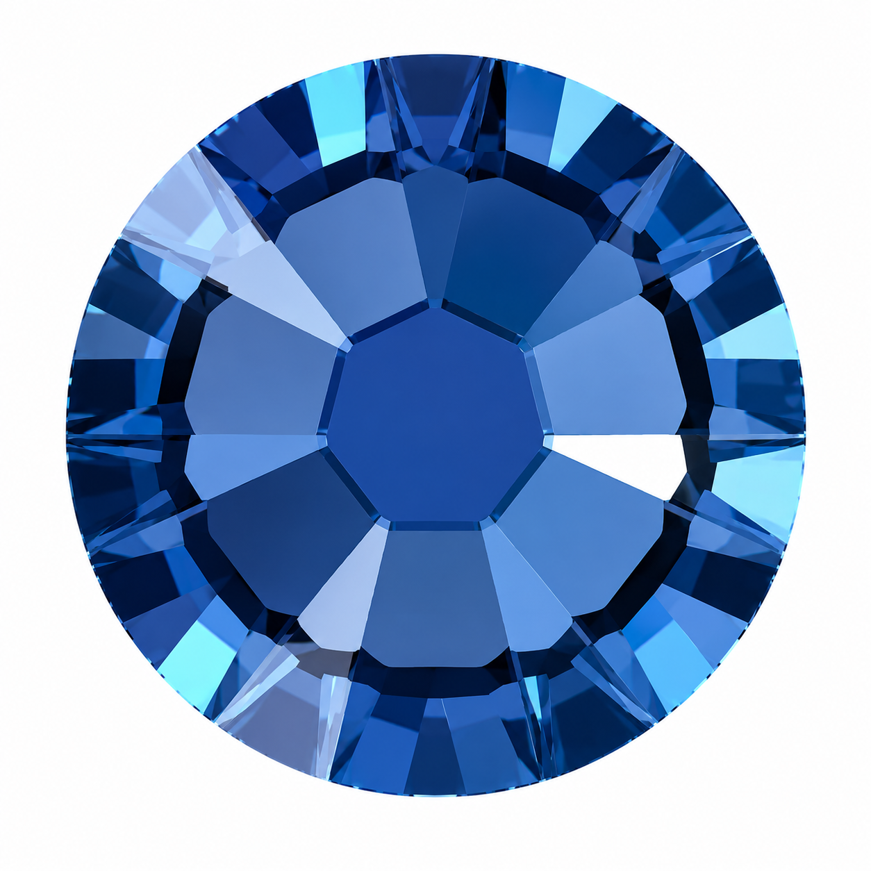 SWAROVSKI® 2058 Runde Zahnsteine ​​- Helles Siam