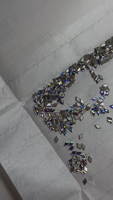 Pack 10 gemas dentales Diamond Shape SWAROVSKI® - Crystal AB