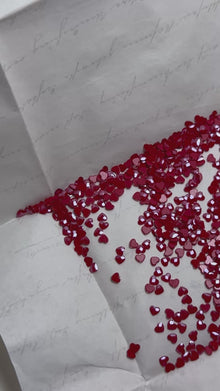 SWAROVSKI® Herz-Zahnschmuck-Set – Royred