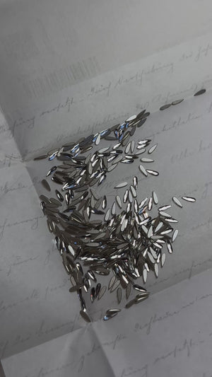 Pack de 10 gemas dentales Raindrop SWAROVSKI® - Crystal