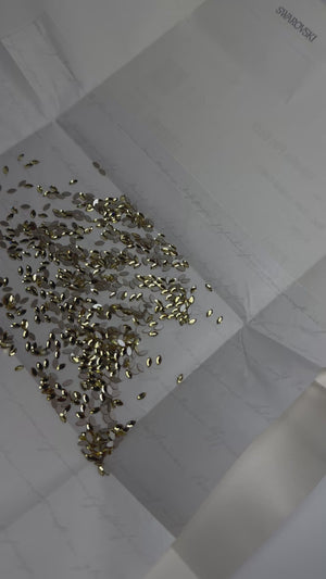 Pack de gemas dentales Navette SWAROVSKI® - Dark Jonquil