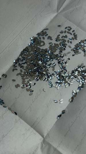 SWAROVSKI® Navette Dental Gem Pack - Aquamarine