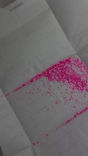 SWAROVSKI® 2058 round crystals - Electr. Pink Ignite